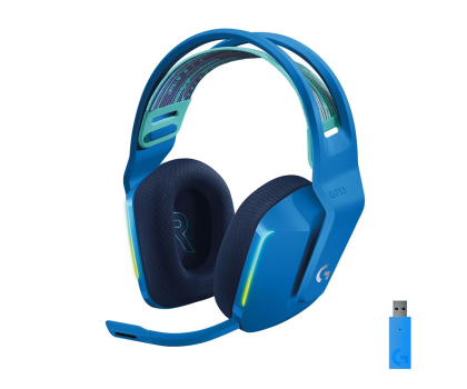 Słuchawka bezprzewodowa LOGITECH SG733 LIGHTSPEED Wireless RGB Headset BLUE Niebieski